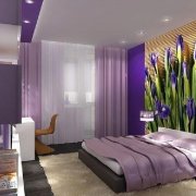 Как да изберем тапет в спалнята на стената