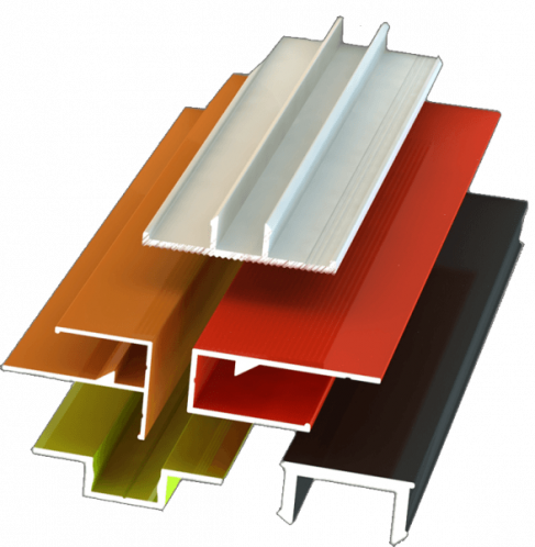 Το προφίλ είναι από αλουμίνιο σε ποικιλία