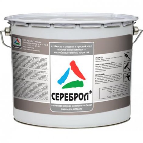 Cor do esmalte devido ao pó de alumínio contido na composição - branco-prateado