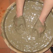 Tonmörtel für Stuck: Proportionen