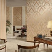 Papeles pintados de vinilo y serigrafía: características materiales