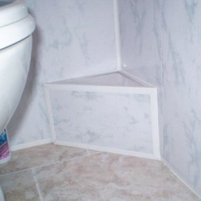 Banyo için plastik paneller - iyi bir çözüm Banyo için plastik paneller - iyi bir çözüm