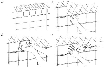 Laying steps Laying steps