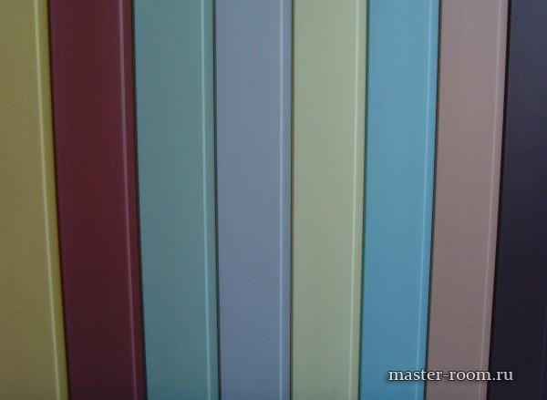 Farbvielfalt von PVC-Latten Farbvielfalt von PVC-Latten