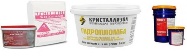 Mélanges imperméabilisants pénétrants