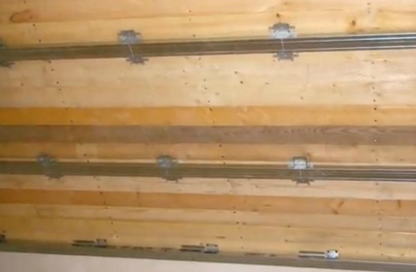 General view of the installed crabs General view of the installed crabs