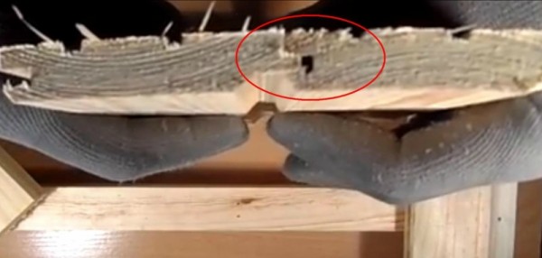 Freigabe in ordnungsgemäß hergestelltem Material