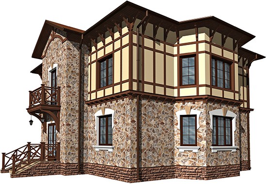 Акрилни плочки, комбинирани с декорация от полуфабрикат Акрилни плочки, комбинирани с декорация от полуфабрикат