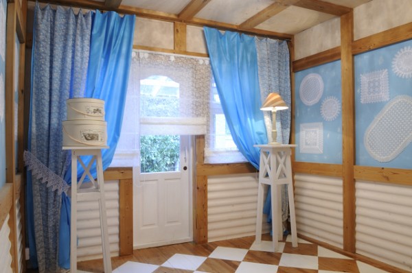 Fassadenplatten in Innendekoration