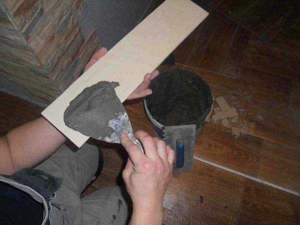 Acabado en piedra inclinada Acabado en piedra inclinada