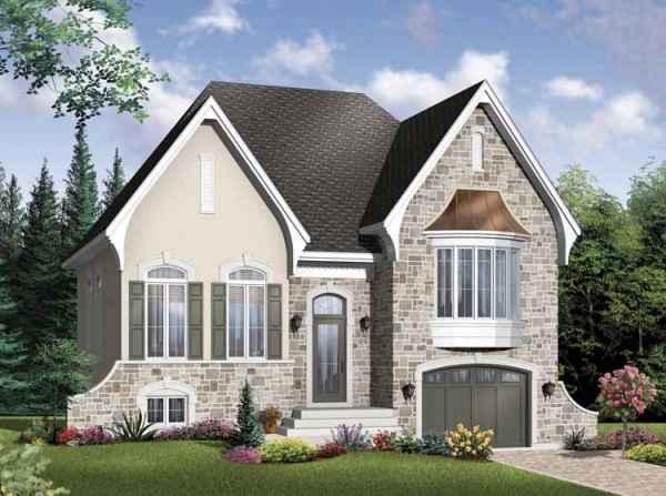 Deutscher Stil der Fassadengestaltung