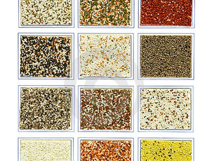 Textures de plâtre minéral Textures de plâtre minéral