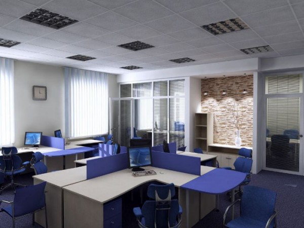 L'interno dell'ufficio generale dovrebbe essere discreto