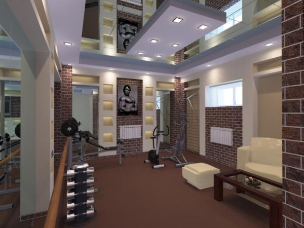 Огледален таван в салона Огледален таван в салона