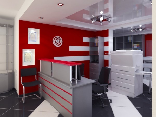 Area di lavoro per il manager nell'area commerciale