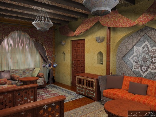 Hauptdekoration im arabischen Stil