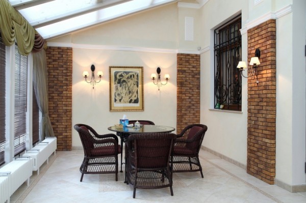 Véranda couverte chauffée Véranda couverte chauffée