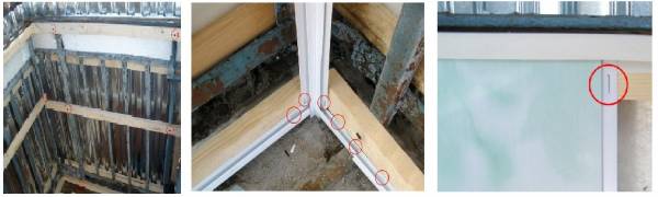 Монтаж на американска пластмасова облицовка Монтаж на американска пластмасова облицовка