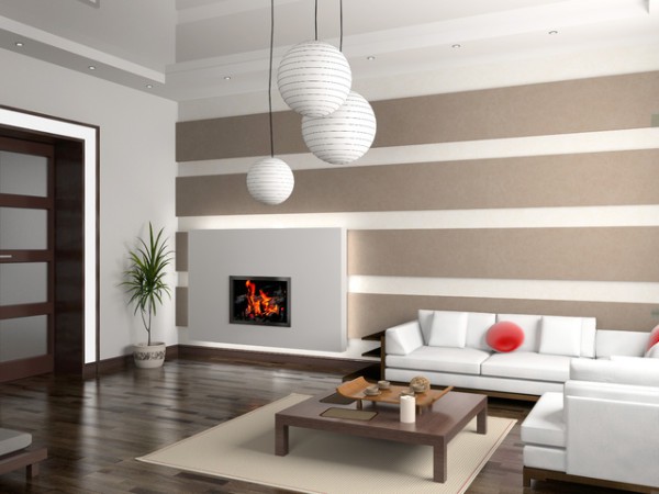 As barras transversais na parede estão na moda hoje