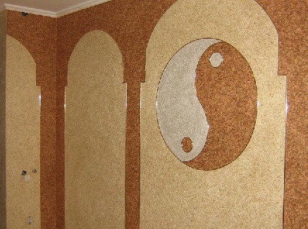 Papel de parede líquido na decoração Papel de parede líquido na decoração