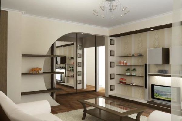 الإنشاءات الجصي في الداخل