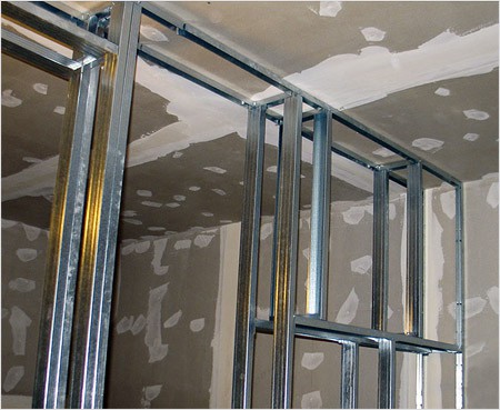 Mampara volumétrica con puerta Mampara volumétrica con puerta