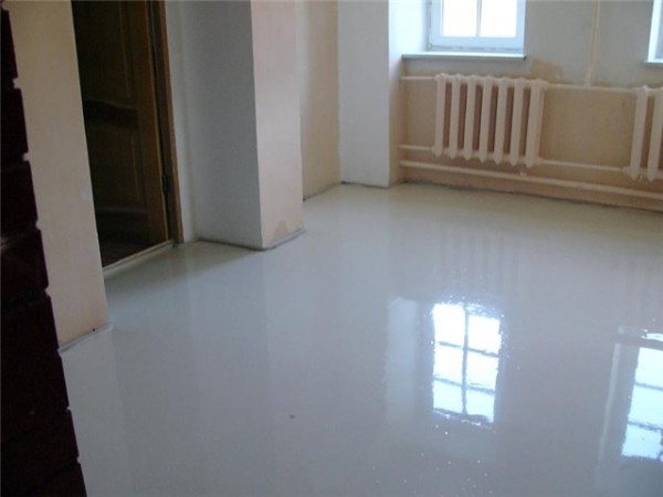 Base preparada para assentamento de ladrilhos