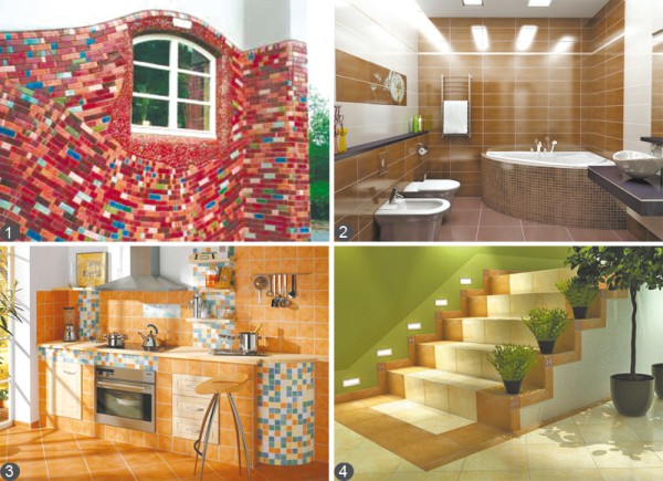 Escopos de uso de porcelanato