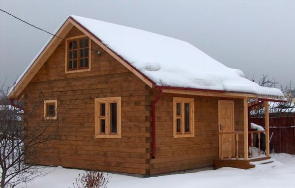 After the construction is completed, it's time to choose the options for facing a wooden house After the construction is completed, it's time to choose the options for facing a wooden house