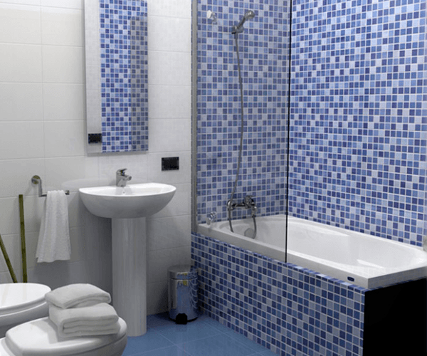 Mozaik duvar ve perde Mozaik duvar ve perde