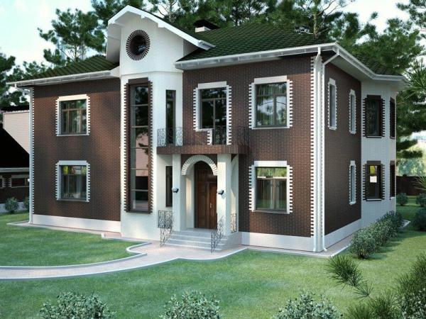 Πρόσοψη ενός κτιρίου κατοικιών: επένδυση με θερμικά πάνελ επένδυσης Πρόσοψη ενός κτιρίου κατοικιών: επένδυση με θερμικά πάνελ επένδυσης