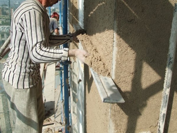 Das Bild zeigt das Prinzip des Verputzens von Leuchttürmen. Das Bild zeigt das Prinzip des Verputzens von Leuchttürmen.