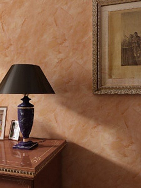 Венецианската мазилка за стена придава на интериора твърдост и изтънченост Венецианската мазилка за стена придава на интериора твърдост и изтънченост