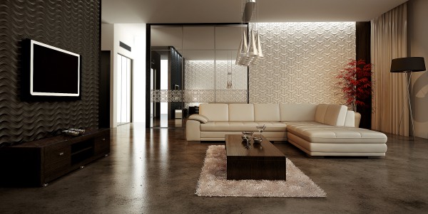 Carreaux en céramique émaillée pour le revêtement intérieur