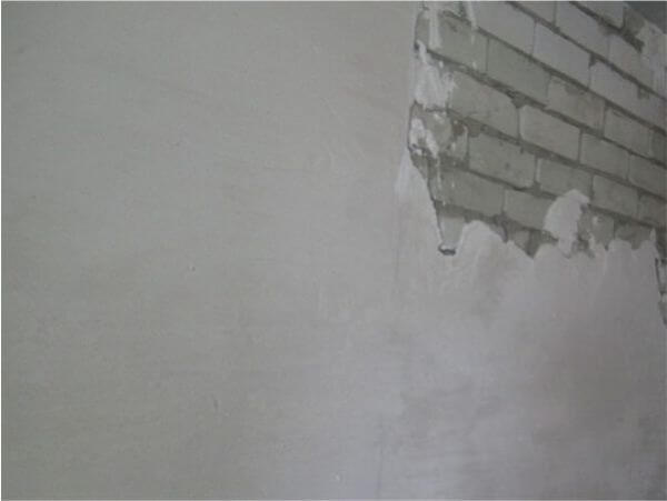 A mistura para iniciar o nivelamento deve ser espessa o suficiente A mistura para iniciar o nivelamento deve ser espessa o suficiente