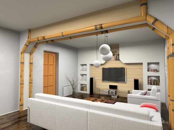 Зониране на преграда и работна ниша от гипсокартон