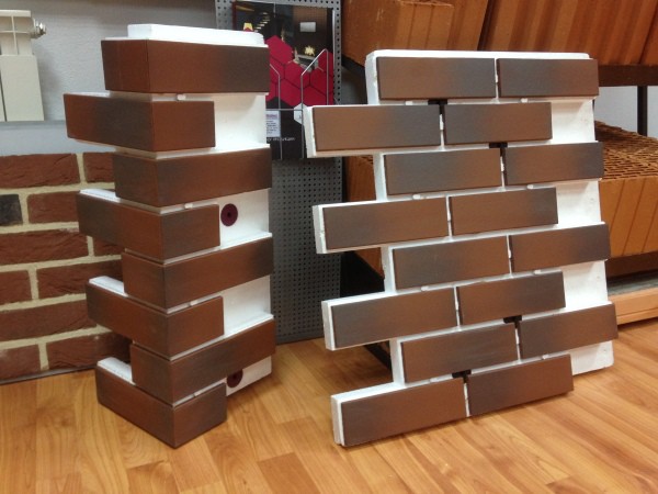 Das Haupt- und Eckelement des Thermopaneels Das Haupt- und Eckelement des Thermopaneels