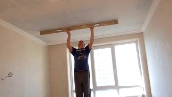 Putty for the ceiling