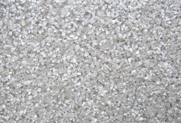 جص سيليكات عند الفحص الدقيق