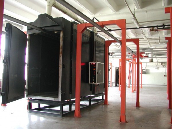 Polymerisationskammer mit mittlerem Volumen