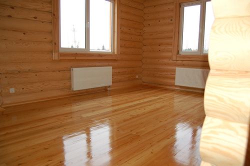 La habitación después de la reparación