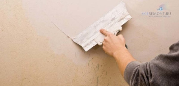 Masilla de pared adecuada