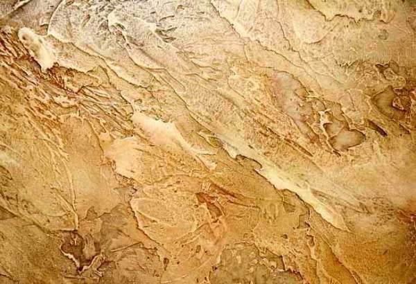 Релефът на повърхността под 