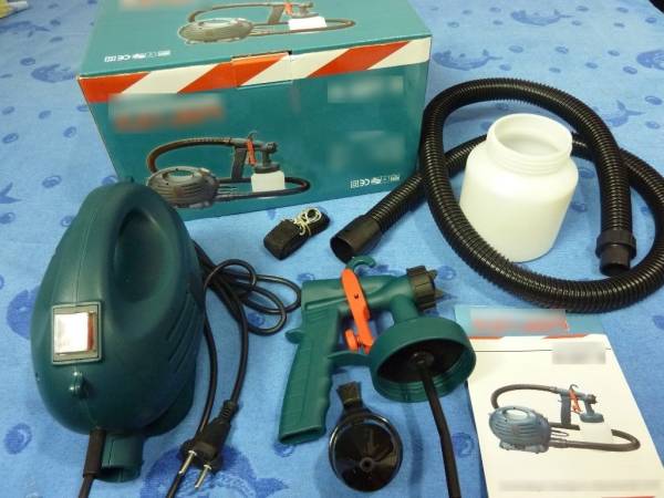 Разглобен електрически пистолет за пръскане