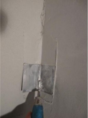 Puttying corners Puttying corners