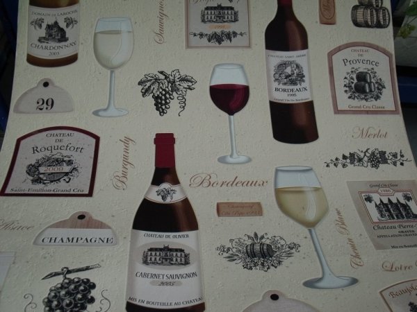 Винилови тапети с модел, идеален за кухнята