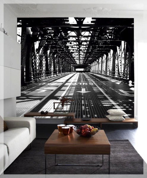 İç mekanda perspektifli görüntü, odayı görsel olarak genişletin