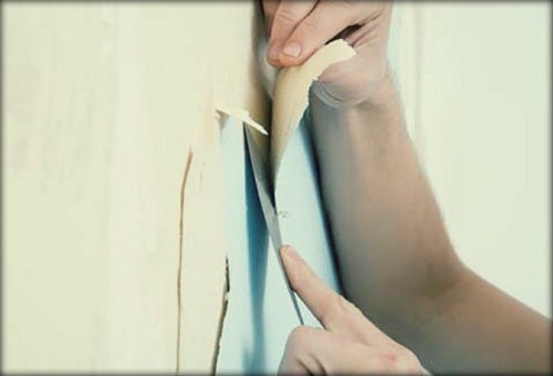 How to remove vinyl wallpaper from the wall How to remove vinyl wallpaper from the wall