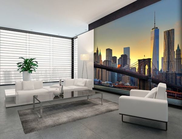 Papel de parede de foto colorida para escritório