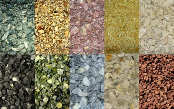 Foto, wie Mineralputz aussieht Foto, wie Mineralputz aussieht